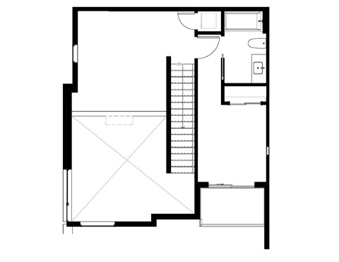 Floor plan for 2 beds, 2 baths, 1124 sqft